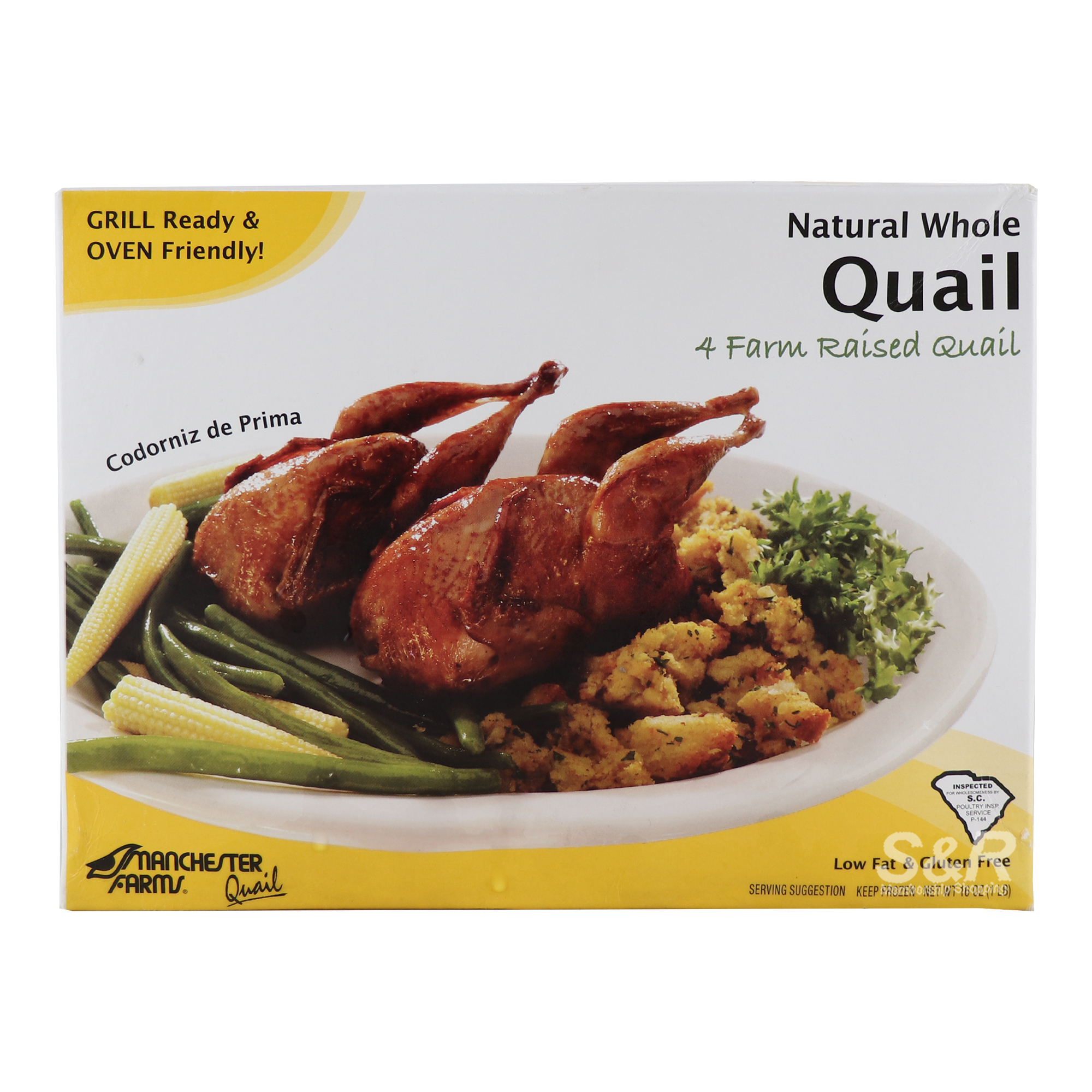 Manchester Farms Quail 4pcs Manchester Farms Quail 4pcs
